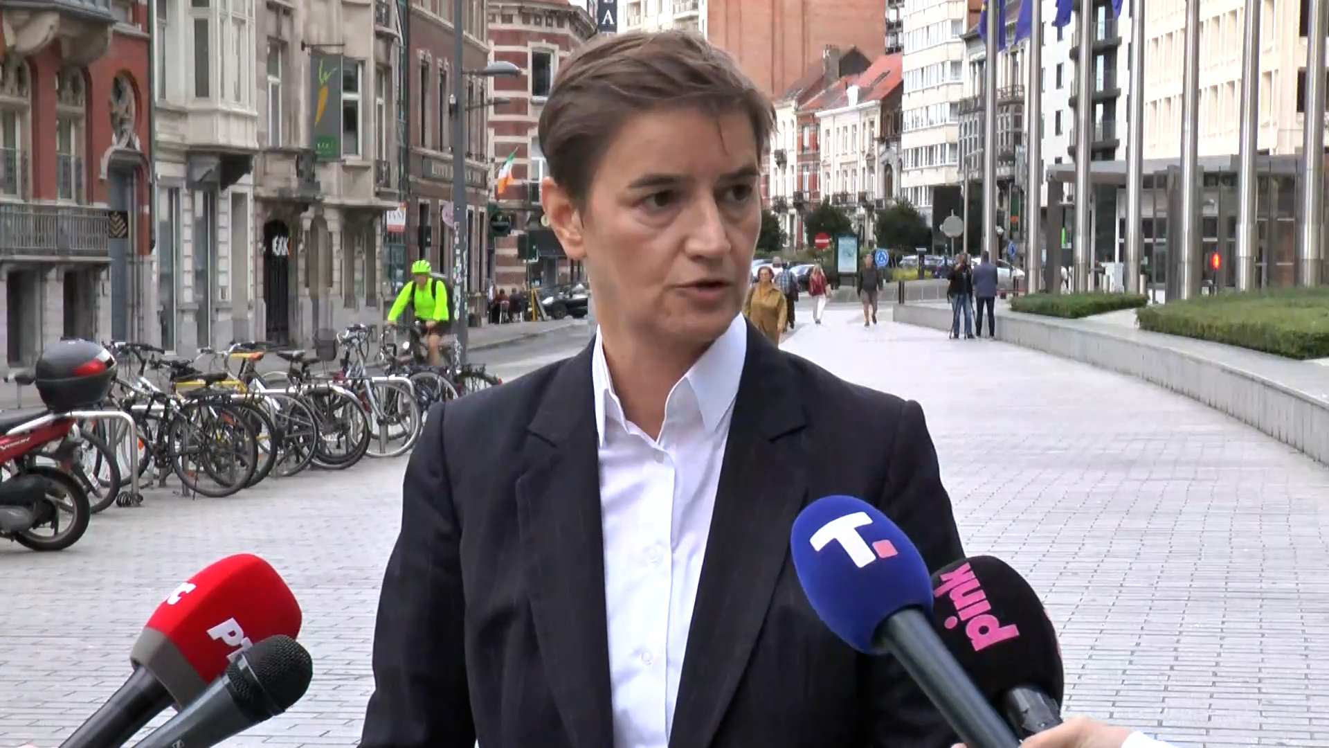 Belgija, Brisel, Ana Brnabic predsednica Narodne skupstine Republike Srbije, o sastanku sa predsednicom Evropskog parlamenta